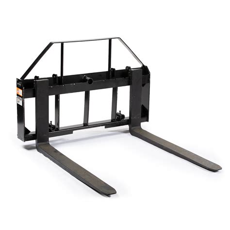 pallet fork attachment for skid steer|skid steer pallet fork extensions.